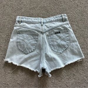 Rolla’s High Rise Mirage Denim Shorts Size 27